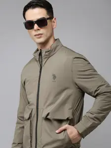 U.S. Polo Assn. Denim Co. Lightweight Solid Bomber Jacket