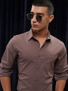 HIGHLANDER Men Sulphur Washed Casual Shirt