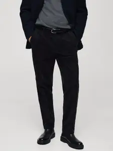 MANGO MAN Pleated Corduroy Trousers