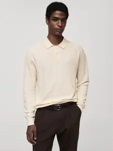 MANGO MAN Men Textured Pullover