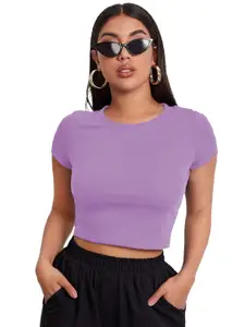 BAESD Striped Crop Top