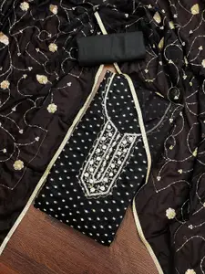 Maroosh Embellished Unstitched Dress Material