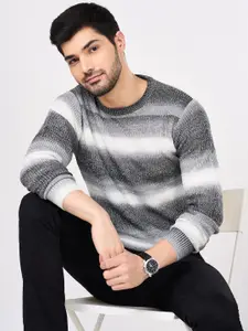 BYFORD by Pantaloons Men Striped Pullover