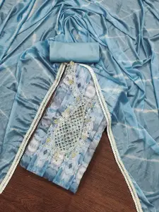 Maroosh Embellished Unstitched Dress Material