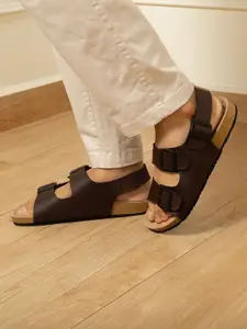 Big Fox Men Buckled Comfort Sandals