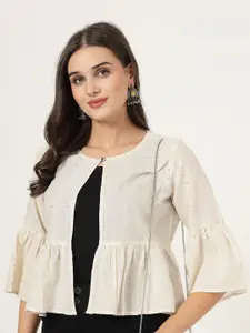 Style Quotient Women Striped Ethnic Shrug