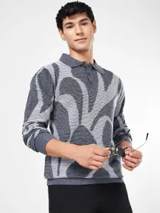 BYFORD by Pantaloons Men Printed Pullover