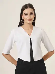 Style Quotient Women Button Shrug