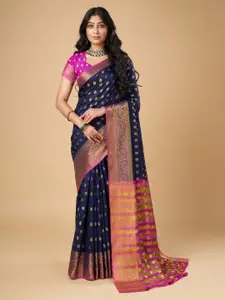 KALINI Woven Design Silk Blend Designer Kanjeevaram Saree