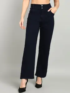 Nifty Women Straight Fit High-Rise Stretchable Jeans