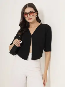 Style Quotient Women Button Shrug