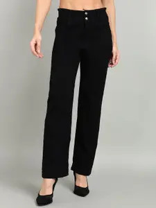 Nifty Women Straight Fit High-Rise Stretchable Jeans