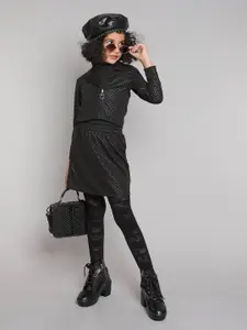 taffykids Girls Coat with Skirt