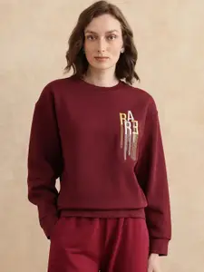 RAREISM Women Printed Sweatshirt