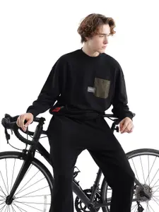 RARE RABBIT Men Printed Sweatshirt