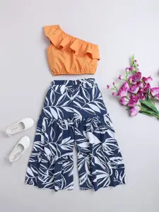 taffykids Girls Top with Palazzos