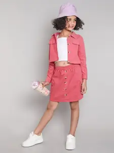 taffykids Girls Top with Skirt