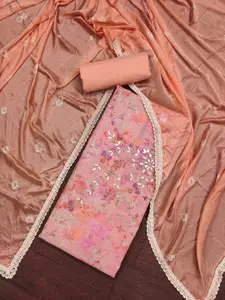 Maroosh Printed Unstitched Dress Material