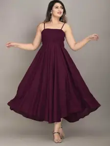 Aarti  Fashion Aarti Fashion Fit & Flare Maxi Dress