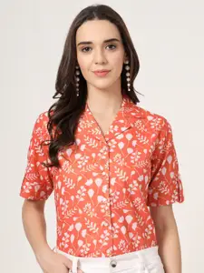 Style Quotient Women Smart Floral Opaque Printed Semiformal Shirt