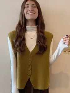 StyleCast Shirt Style Sweater