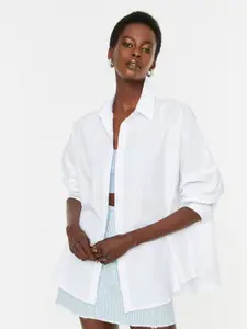 Fab Star Women Comfort Opaque Casual Shirt