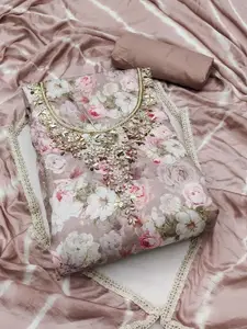 Maroosh Printed Unstitched Dress Material