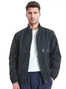 RARE RABBIT Men Sporty Jacket with Patchwork