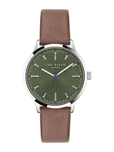 Ted Baker Men Dial & Leather Straps Analogue Watch BKPCSS4029I