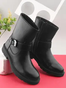The Roadster Lifestyle Co. Women Casual Block-Heeled Regular Boots