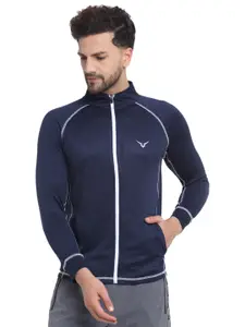 Invincible Men Contrast Line Jacket