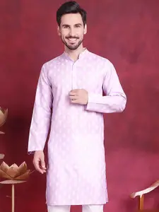 Jompers Men Floral Printed Kurta