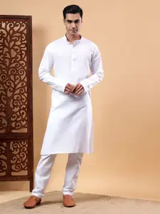 Yugnik Men Regular Pure Cotton Kurta with Pyjamas