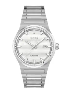 BOSS Men Candor Auto Patterned Automatic Motion Powered Analogue Watch 1514186
