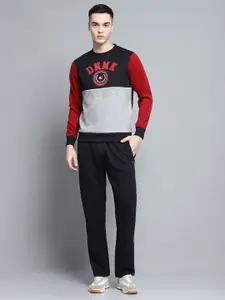 Monte Carlo Men Colourblocked Tracksuits