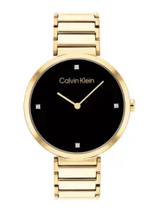 Calvin Klein Women Minimalistic T Bar 36mm Analogue Watch 25200136