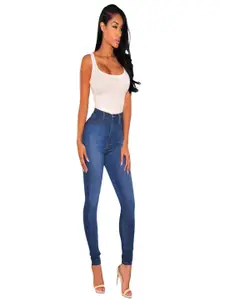 The Roadster Lifestyle Co Women Cotton Skinny-Fit Jeans