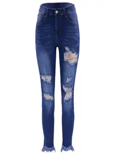 The Roadster Lifestyle Co Women Cotton Slim Fit Jeans