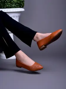 Shoetopia Women Pointed Toe Ballerinas Flats