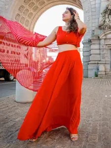 Chandbaali Floral Embroidered Ready to Wear Lehenga Choli With Dupatta