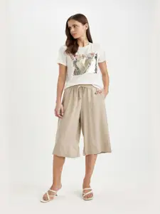 DeFacto Women Mid-Rise Shorts