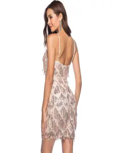 bebe Floral Print Sheath Dress