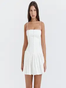 bebe Fit & Flare Mini Dress
