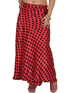 Exotic India Printed Wrap-Around Maxi Skirts