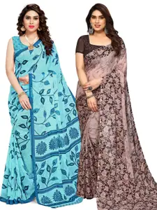 MS RETAIL Floral Printed Saree