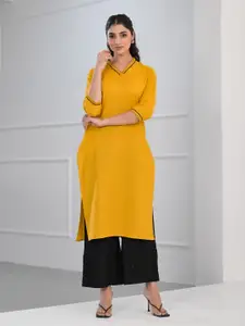 ARAVALII Pure Cotton Straight Kurta