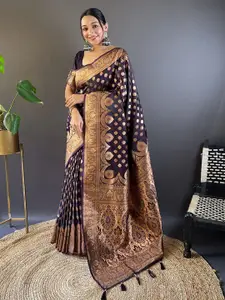 LeeliPeeri Designer Woven Design Zari Saree