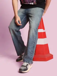 Bene Kleed Women High-Rise Light Fade Baggy Jeans