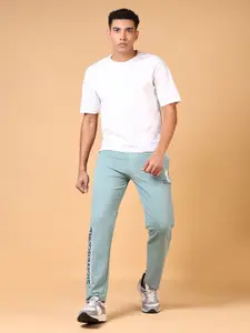 V-Mart Men Printed Cotton Track Pants