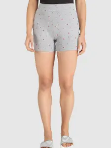 PROTEENS Women Cotton Printed Regular Fit Shorts